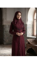 HELEN FERMUARLI KAPİŞONLU BAYAN NAMAZ ELBİSESİ BEDENLERİ: 1-2-3-4-5-6