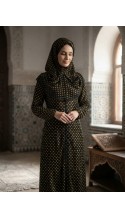 HELEN FERMUARLI KAPİŞONLU BAYAN NAMAZ ELBİSESİ BEDENLERİ: 1-2-3-4-5-6
