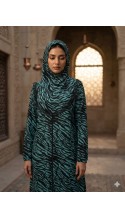 HELEN FERMUARLI KAPİŞONLU BAYAN NAMAZ ELBİSESİ BEDENLERİ: 1-2-3-4-5-6