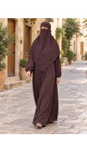 MEDİNE İPEĞİ 3 LÜ ABAYA TAKIM STANDART BEDEN