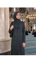 PENYE FERMUARLI KAPİŞONLU DESENLİ BEDENLERİ: 1-2-3-4-5-6
